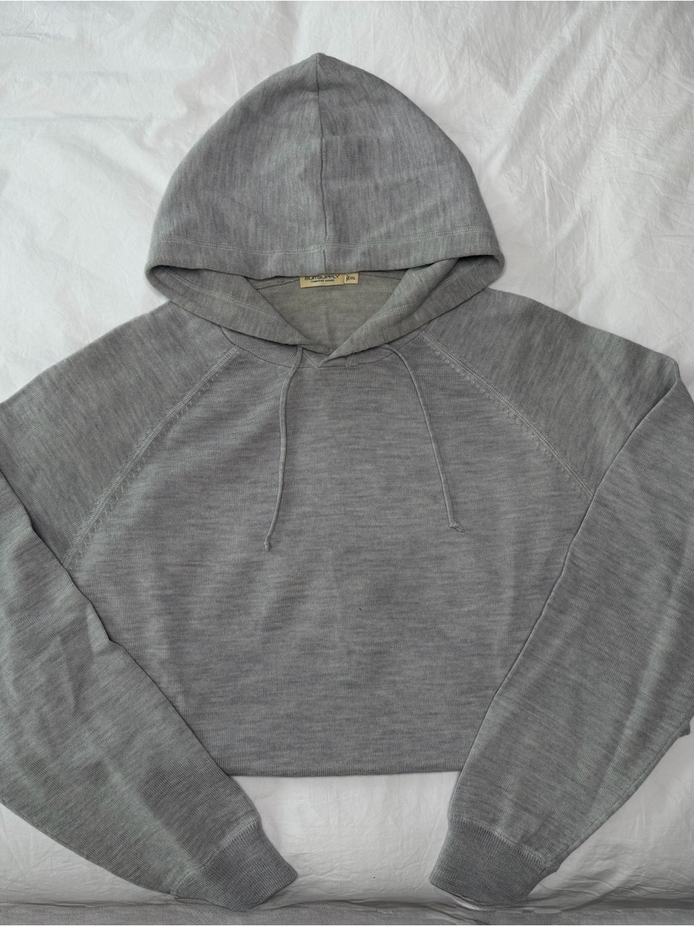 Suitsupply Light Gray Merino Wool Sweater